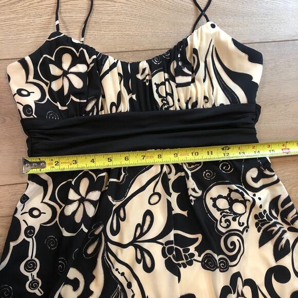 VTG Y2K Women Fit Flare Tie Babydoll Dress Lg Whimsigoth Fairy Grunge Lace Witch - Picture 6 of 10